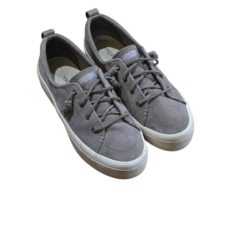 Sperry Top Sider Gray Crest Vibe Serpe with Box 9.5 - Picture 2 of 6